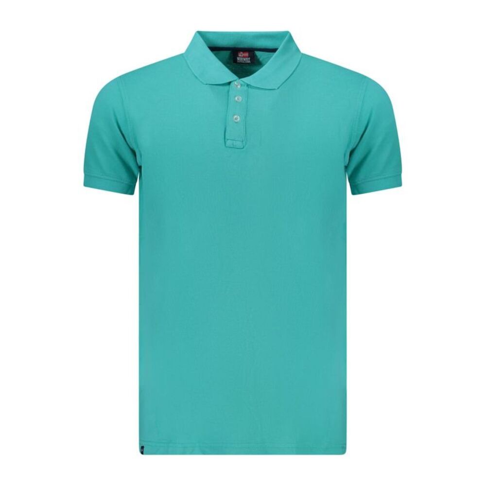Norway 1963 Azzurro Cotton Men Men's Polo